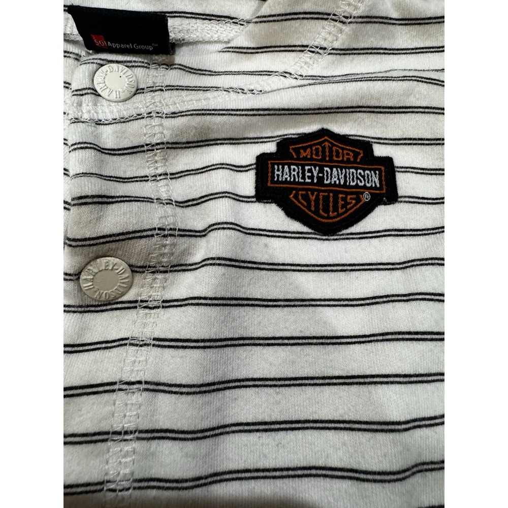 Baby Harley Davidson Stripe Sweater Cardigan 3-6 Months